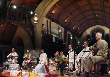 One Voice Harmonic Choir at the Song of the Labyrinth event, September 22, 2006