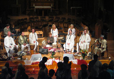 One Voice Harmonic Choir at the Museum of Anthropology, 18 April 2004